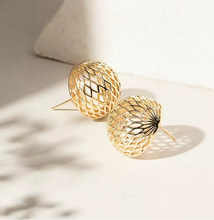 Cargar imagen en el visor de la galería, Pendiente Globo Oro