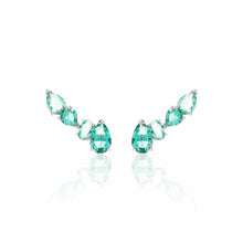 Cargar imagen en el visor de la galería, Pendiente Earcuff Turmalina Paraíba