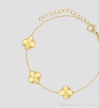 Cargar imagen en el visor de la galería, Pulsera Trébol Plata 925