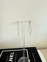 Cargar imagen en el visor de la galería, Argolla Moissanite 32mm Plata925