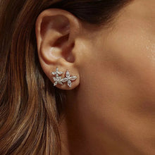 Cargar imagen en el visor de la galería, Pendientes tipo ear cuff con flores y 4 pétalos - Plata de ley 925
El pendiente earcuff con forma de flor de cuatro pétalos es pura elegancia. Elaborado en plata de ley 925, presenta un delicado diseño floral que se ajusta a la oreja y le confiere un estilo sofisticado. Ligero, moderno y cómodo, es ese detalle que transforma tu atuendo sin esfuerzo y garantiza un look actual y sofisticado.
Una Joya única Wal Barros Brand.
joyas hipoalergénicas y sin níquel.
