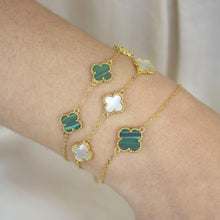 Cargar imagen en el visor de la galería, Pulsera Trébol Plata 925