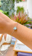 Cargar imagen en el visor de la galería, Pulsera Esmeralda Colombiana Corazón Plata925
