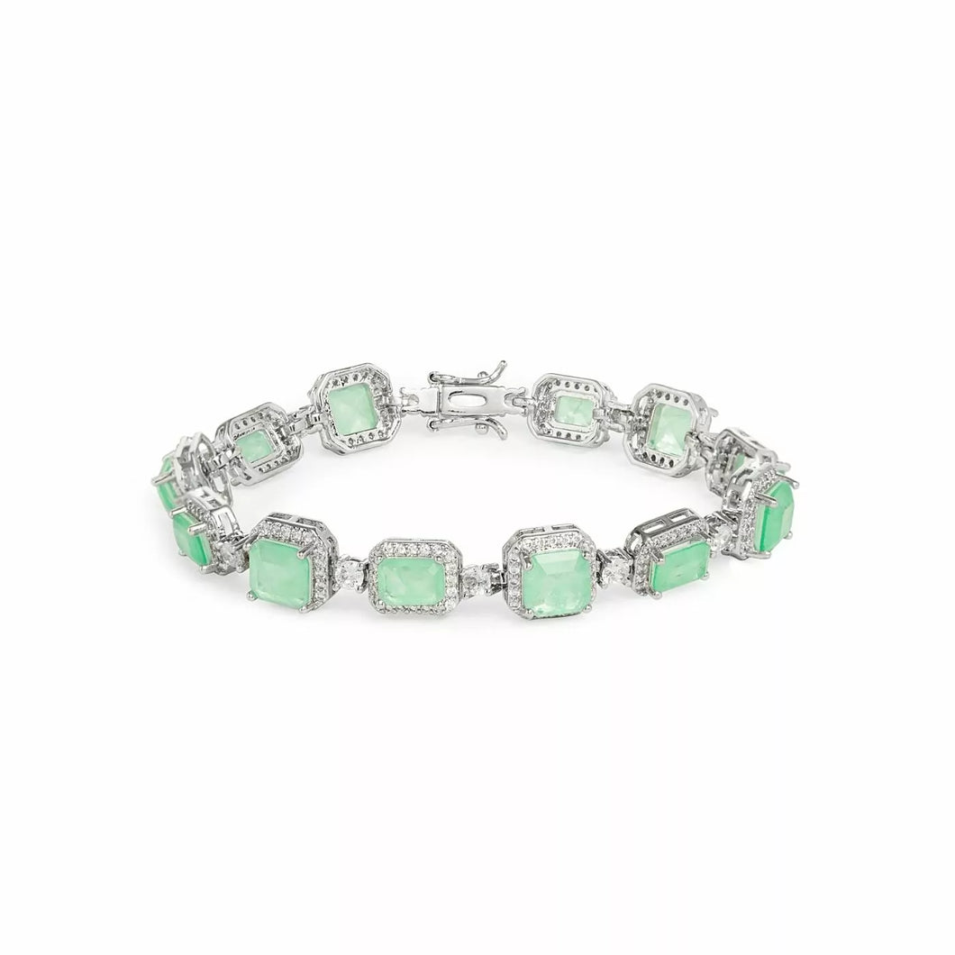 Pulsera Riviere Esmeralda Fusion