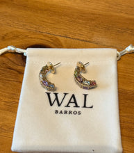 Cargar imagen en el visor de la galería, Argolla Pendiente Cristal Colorido
