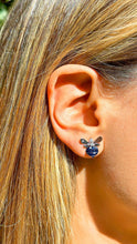 Cargar imagen en el visor de la galería, Pendiente Mariposa Zafiro
