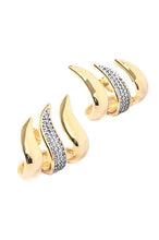 Cargar imagen en el visor de la galería, Earcuff &amp; Piercing Spike Dorado

