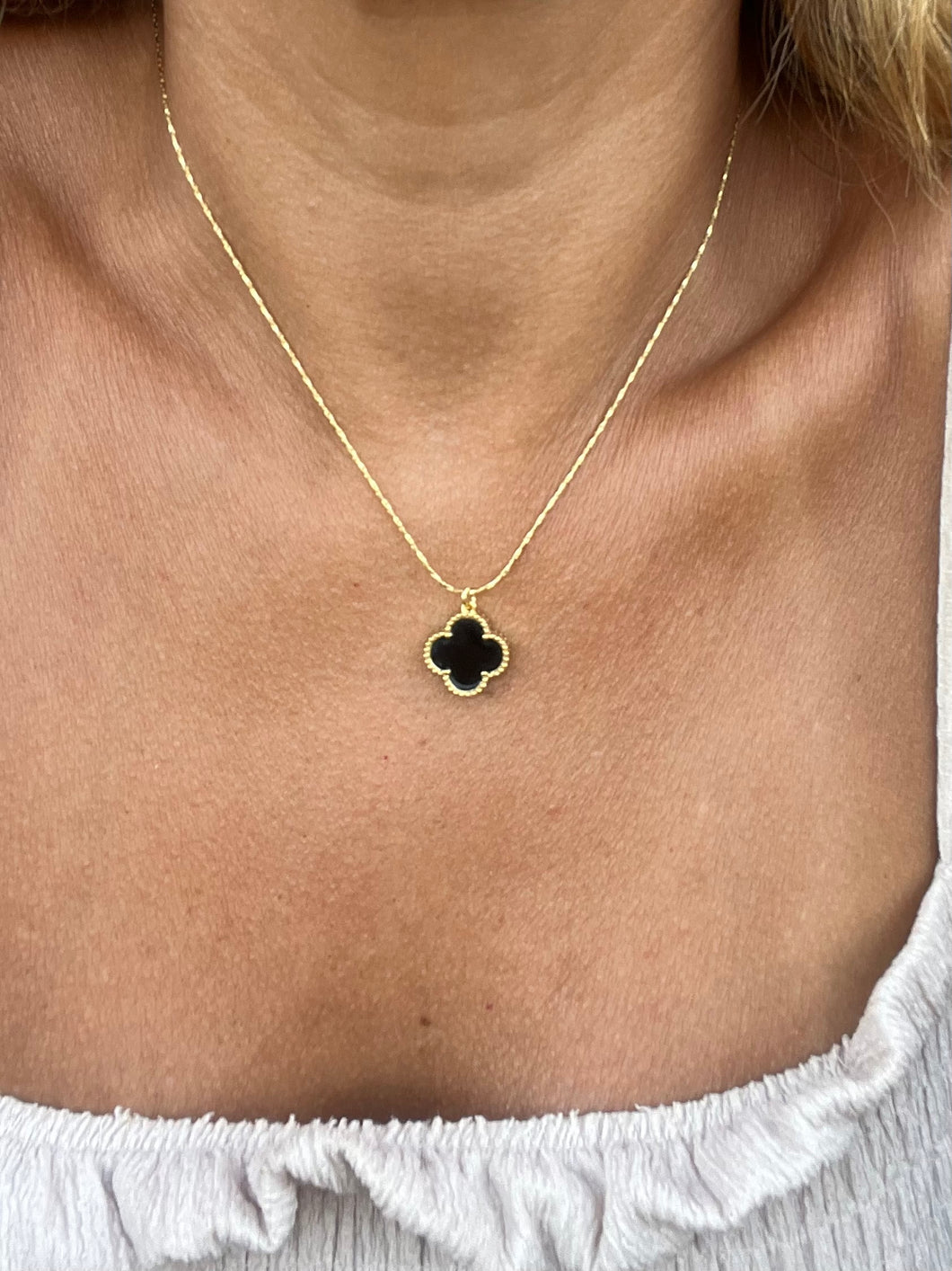 Collar Trébol Plata925