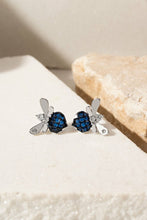 Cargar imagen en el visor de la galería, Pendiente Mariposa Zafiro
