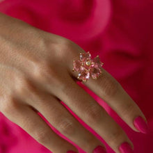 Cargar imagen en el visor de la galería, Anillo Flor Rosa
