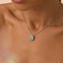 Cargar imagen en el visor de la galería, Conjunto Gota Jade Plata
