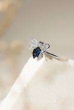 Cargar imagen en el visor de la galería, Anillo Abeja Zafiro plata
