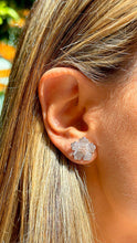 Cargar imagen en el visor de la galería, Pendiente Ear Jacket Flor Perla
