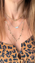 Cargar imagen en el visor de la galería, Collar Ojo griego plata Circonita
