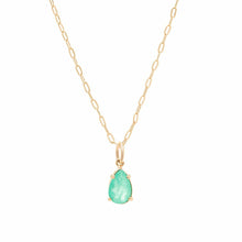 Cargar imagen en el visor de la galería, Collar Cadena Gota Turmalina Fusion
