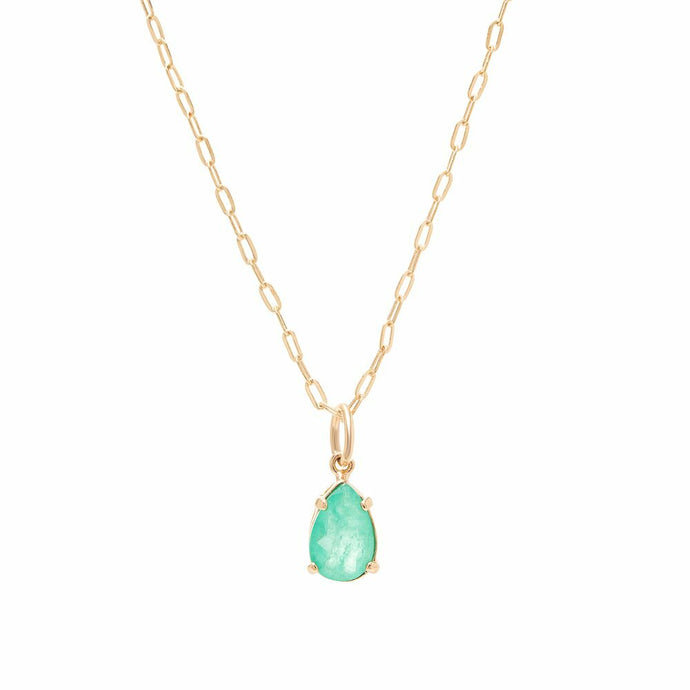 Collar Cadena Gota Turmalina Fusion