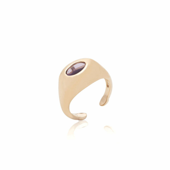 Mini Anillo Ametista