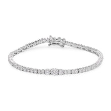 Cargar imagen en el visor de la galería, Pulsera Riviere Degrade Plata 925
