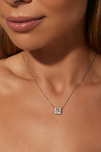 Cargar imagen en el visor de la galería, Conjunto Cuadrado Plata 925
