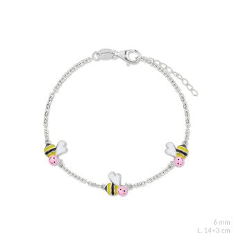 Pulsera Abejas Kids Plata925