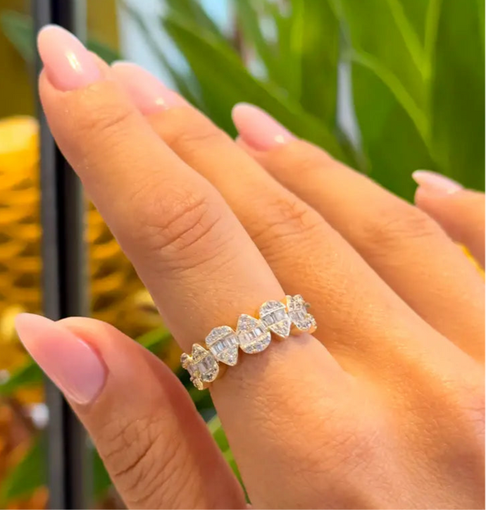 Anillo media Alianza Corazones
