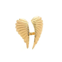 Cargar imagen en el visor de la galería, Anillo ajustable corazón super estiloso en baño de oro 18k.

Tam 16 Brasil (6,5 / 7 USA)

joyas hipoalergenicas y sin niquel.
