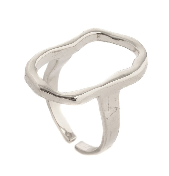 Anillo geométrico Vazado