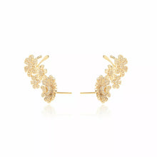 Cargar imagen en el visor de la galería, Pendiente earcuff Flores
