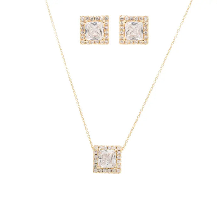 Conjunto cuadrado Oro