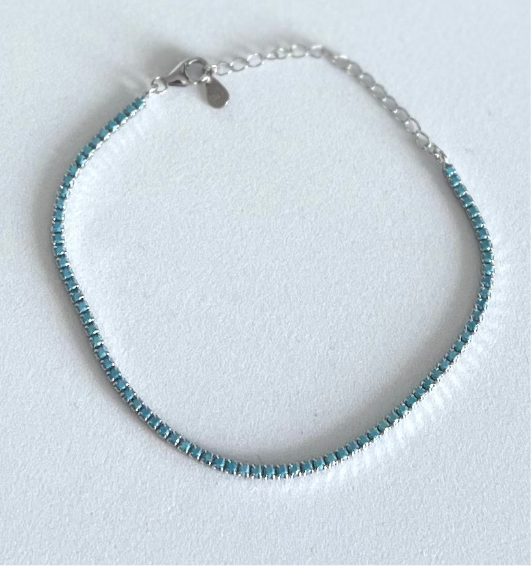 Pulsera Riviere Azul Plata925