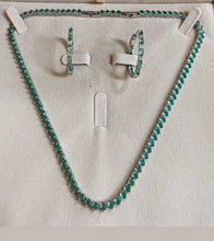 Cargar imagen en el visor de la galería, Collar Riviere turmalina Paraíba
