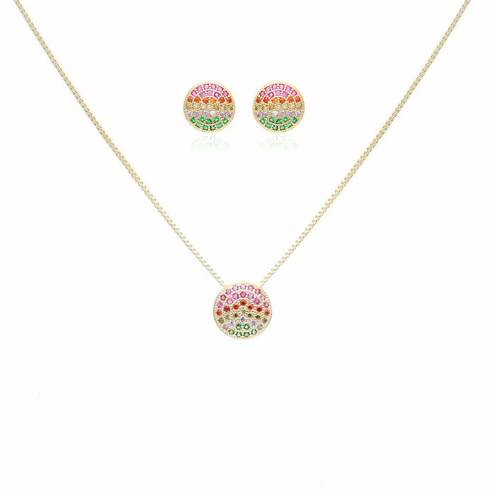Conjunto redondo Colorido