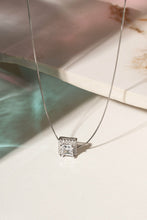 Cargar imagen en el visor de la galería, Conjunto Cuadrado Plata 925
