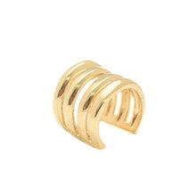 Cargar imagen en el visor de la galería, Earcuff Básico liso Dorado o Plata
