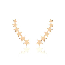 Cargar imagen en el visor de la galería, Pendiente Earcuff Estrella Oro18k
