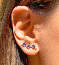 Cargar imagen en el visor de la galería, Pendiente Earcuff Ametista
