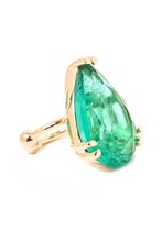 Cargar imagen en el visor de la galería, Earcuff Esmeralda Gota
