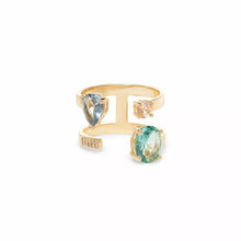 Cargar imagen en el visor de la galería, Anillo Cristal colors Topázio
