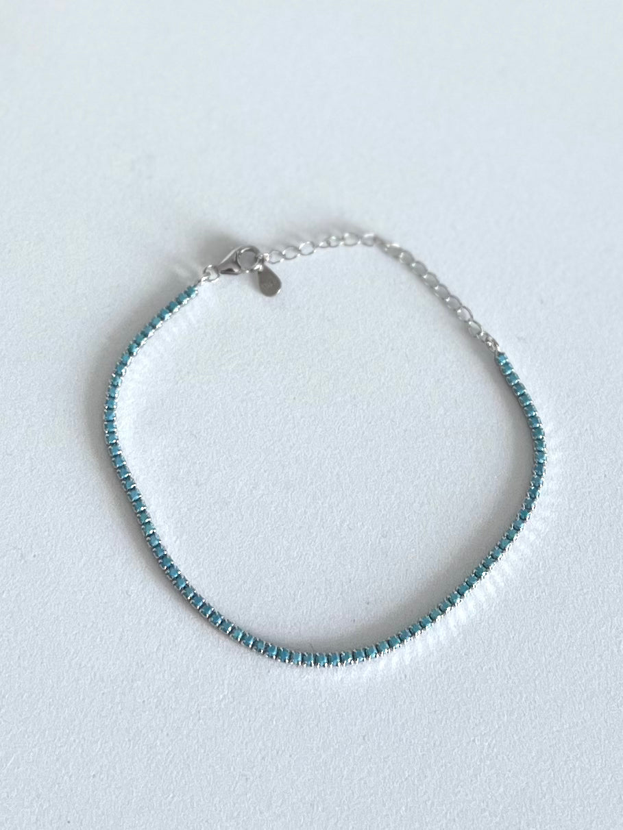 Pulsera Riviere Azul Plata925