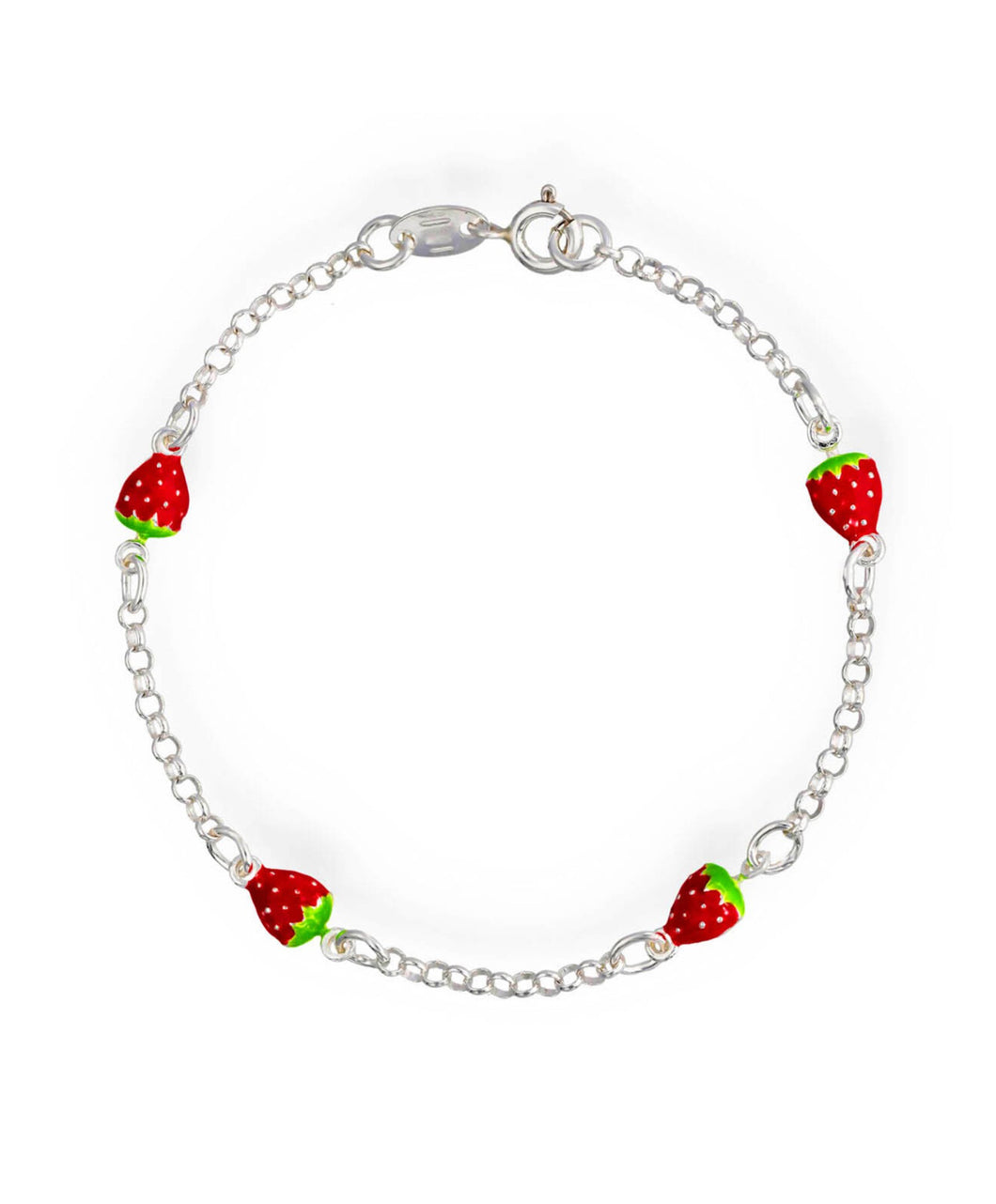 Pulsera Fresas Kids Plata925