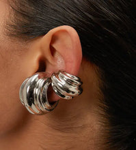 Cargar imagen en el visor de la galería, Earcuff &amp; Piercing Gomos G plata
