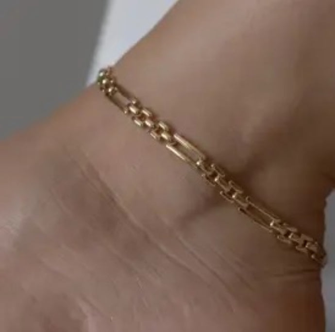 Tobillera Cadena Reloj