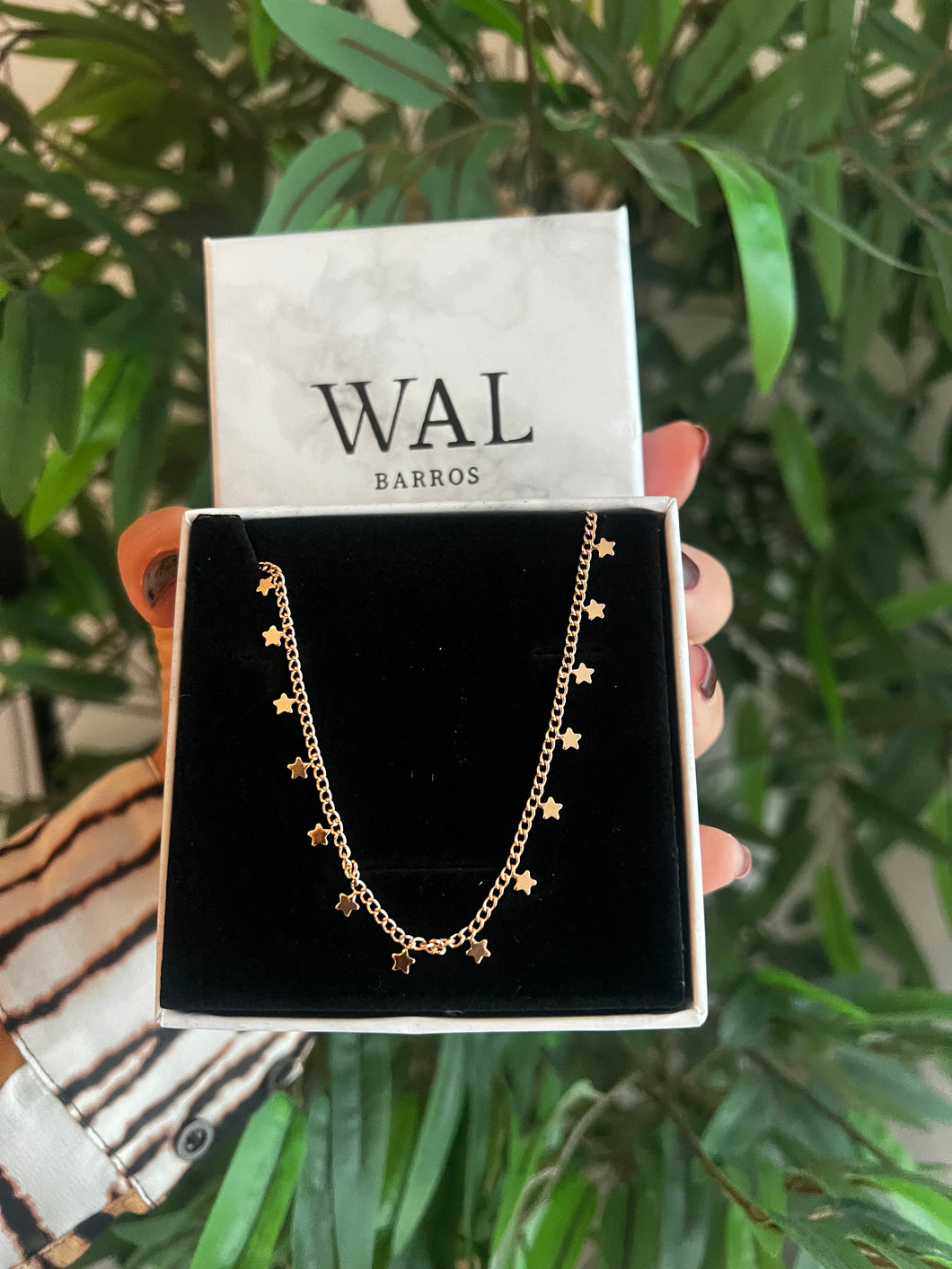 Collar cadena Mini Estrellas
