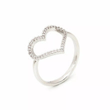 Cargar imagen en el visor de la galería, Anillo Corazón vazado
