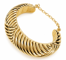 Cargar imagen en el visor de la galería, Bracelete Bold Dorado Ajustable
