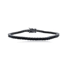 Cargar imagen en el visor de la galería, Pulsera Riviere Black Plata 925
