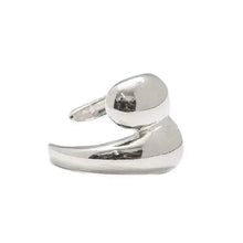 Cargar imagen en el visor de la galería, Earcuff 2 Gamas Liso Plata o Dorado
