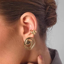 Cargar imagen en el visor de la galería, Earcuff 2 Gamas Liso Plata o Dorado
