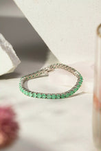 Cargar imagen en el visor de la galería, Pulsera Riviere Esmeralda Colombiana
