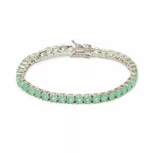 Cargar imagen en el visor de la galería, Pulsera Riviere Esmeralda Colombiana
